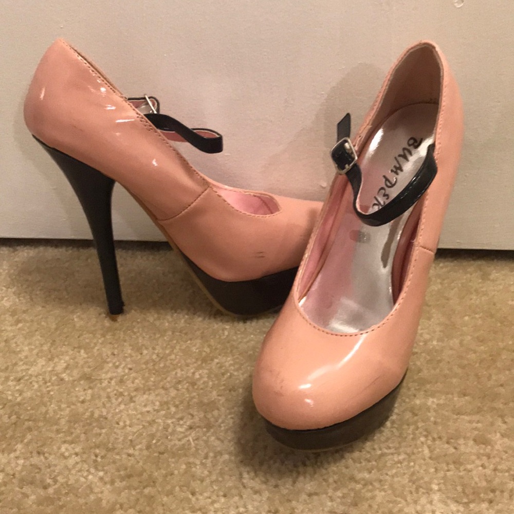 Bumper Size 5.5 Pink High Heels